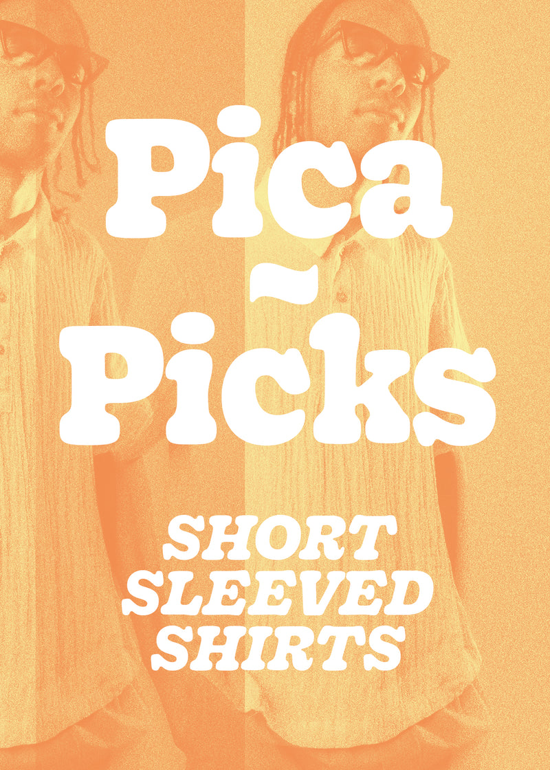 Pica~Picks: Short Sleeved Shirts