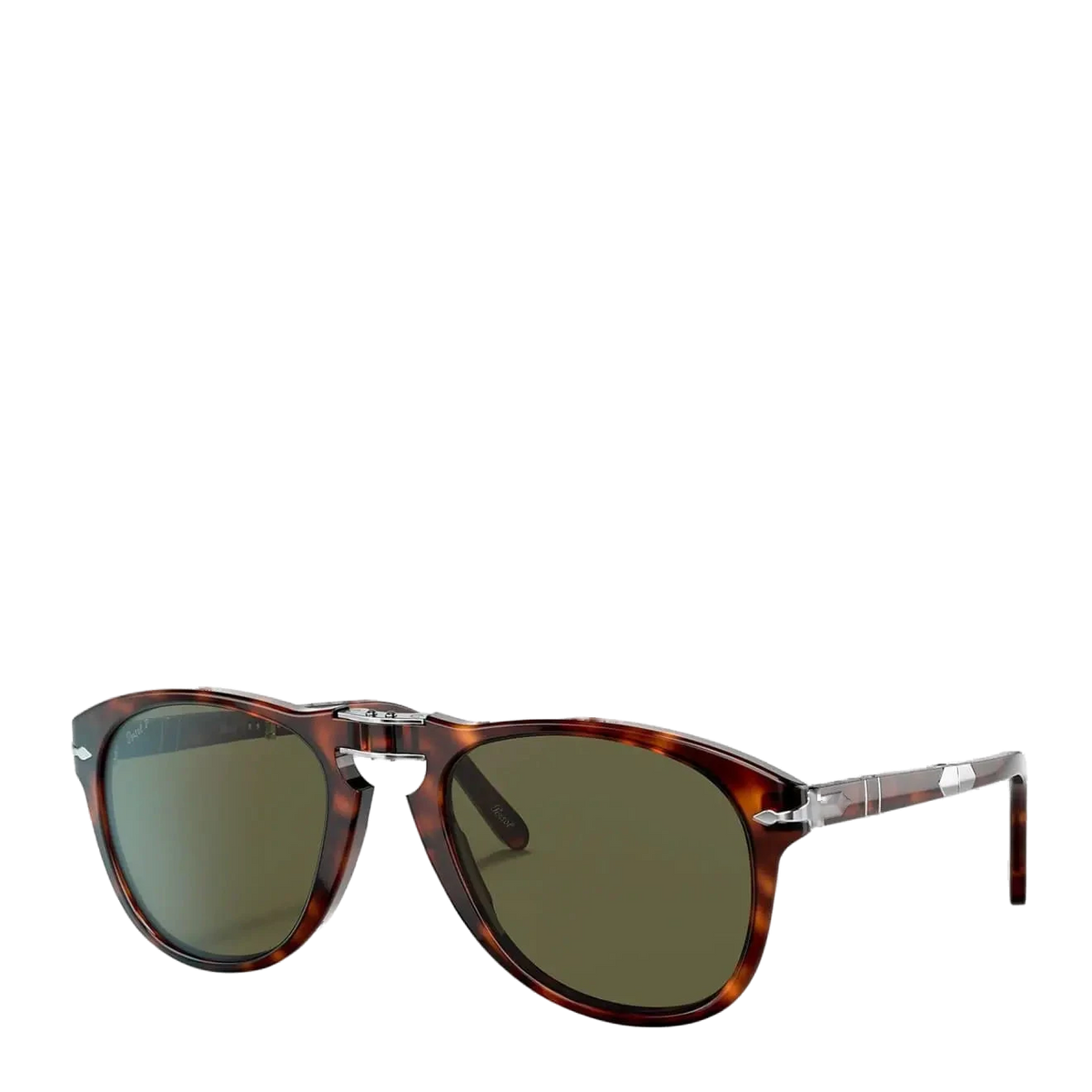 Persol Steve McQueen PO0714SM 24/P1 54 Sunglasses Havana / Polar Green - View 2