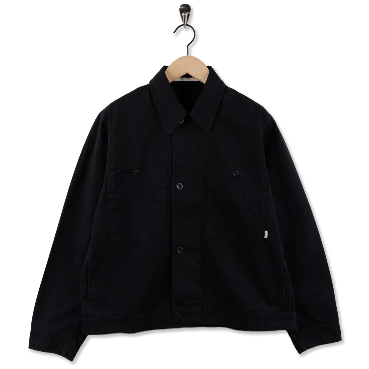 Norse Projects Arresskov Broken Twill Overshirt Dark Navy - Front