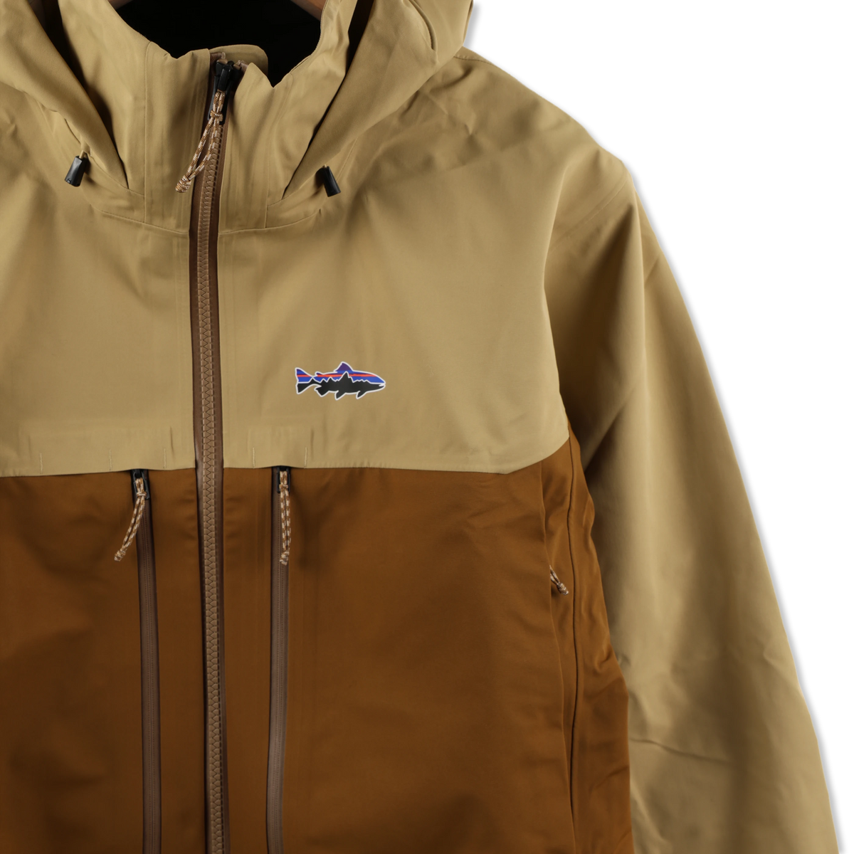 Patagonia Swiftcurrent Wading Jacket Wolf Brown - Detail 2