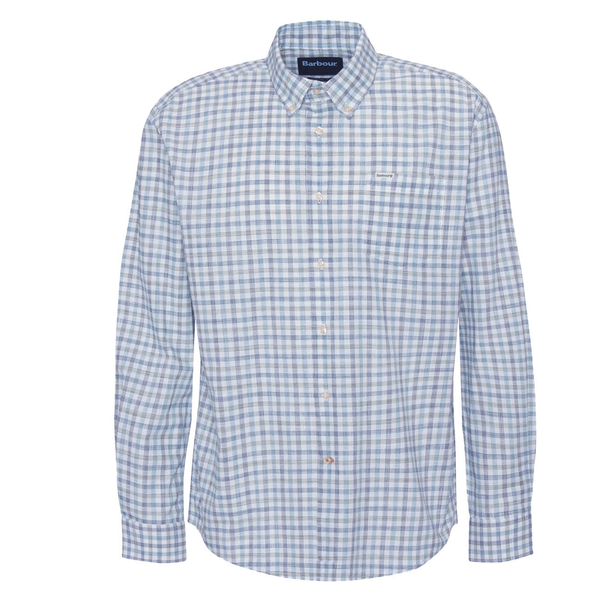 Barbour Ravenfield Checked Regular Fit Shirt Navy