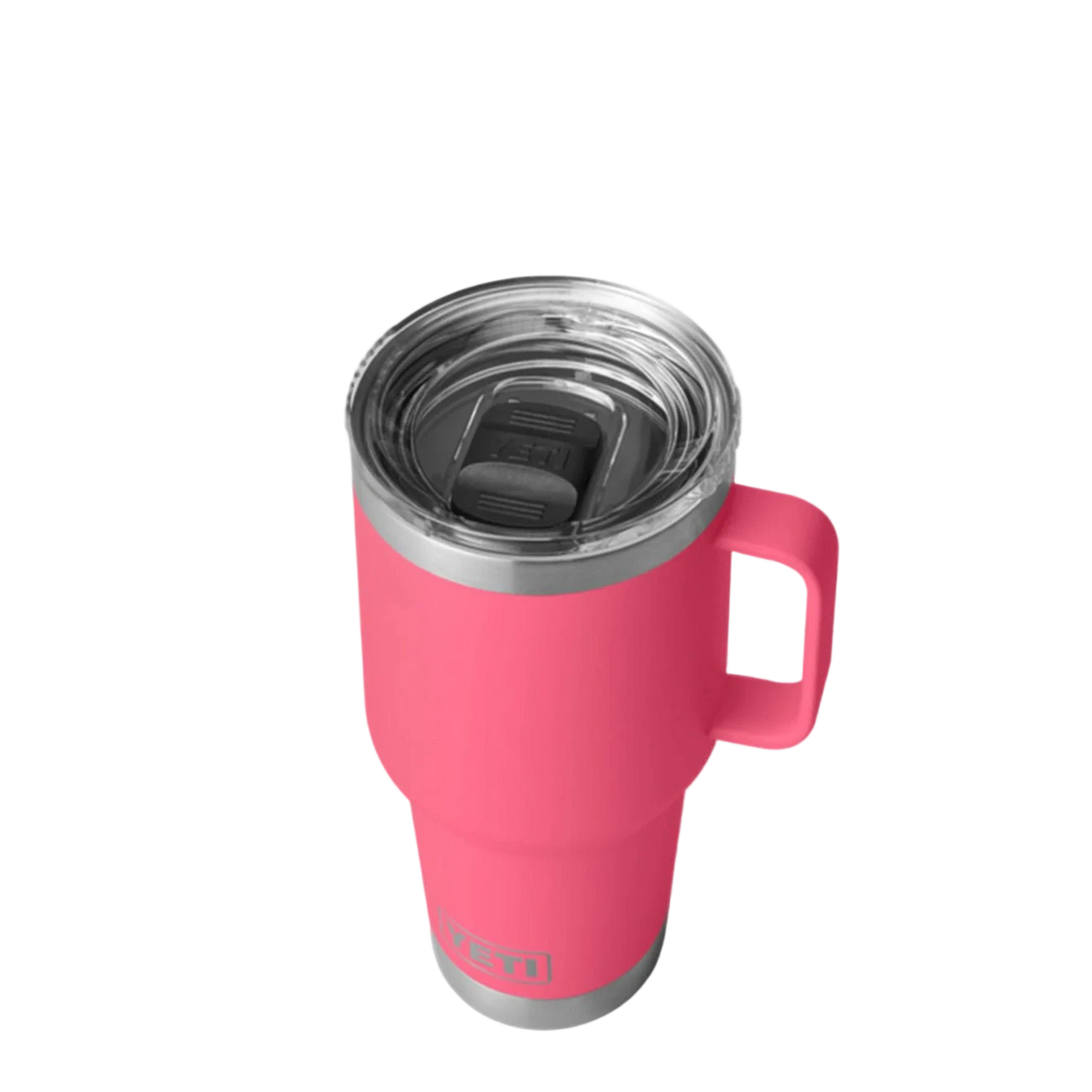 YETI Rambler 30oz Travel Mug Tropical Pink - View 3