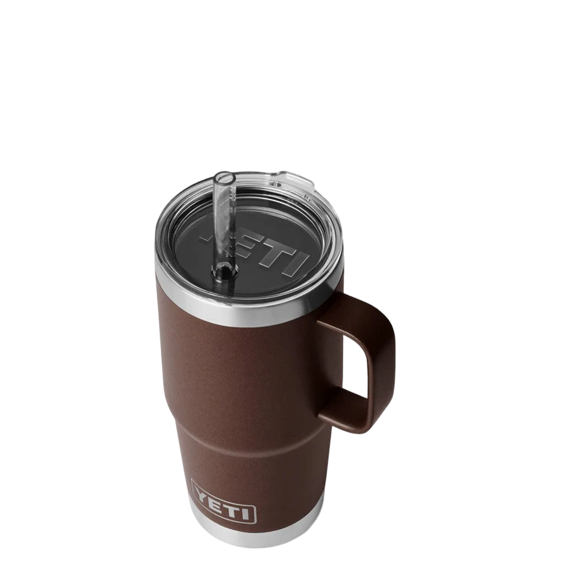 YETI Rambler 25oz Straw Mug Wetlands Brown - View 3