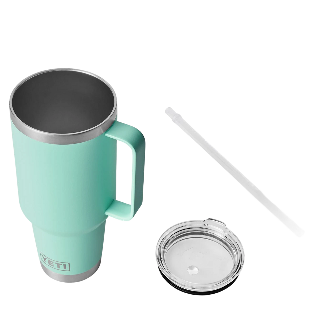 YETI Rambler 42oz Straw Mug Sea Foam - View 3