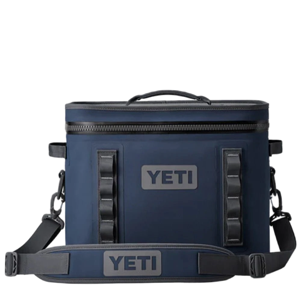 YETI Hopper Flip 18 Soft Cooler Navy - View 2
