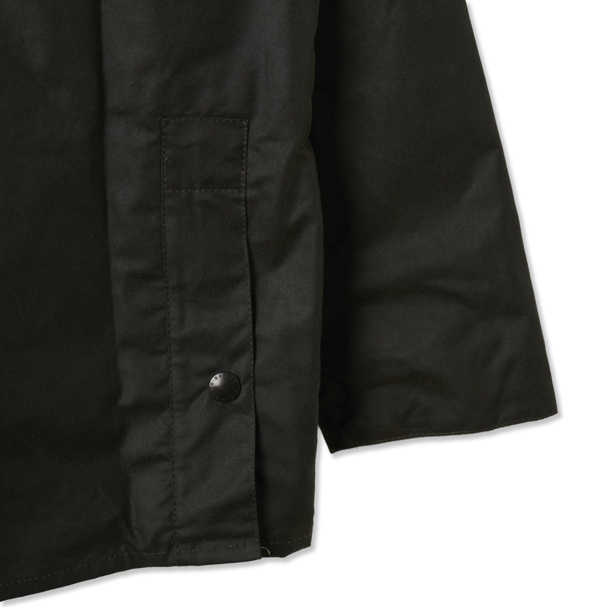 Barbour Bedale Wax Jacket Archive Olive - Detail 6