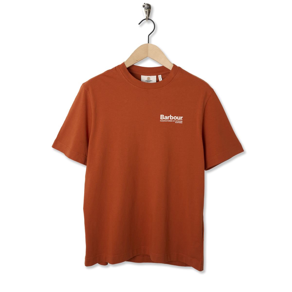Barbour Birchcliffe Relaxed Graphic T-Shirt Roobios - Front