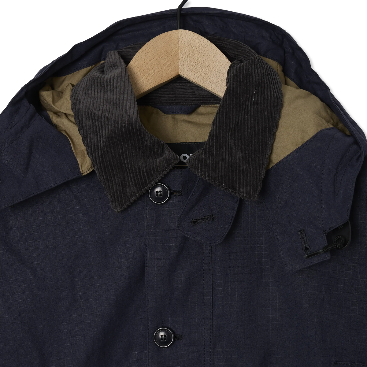Barbour Heritage Endurance Casual Jacket Admiral Blue - Detail 4