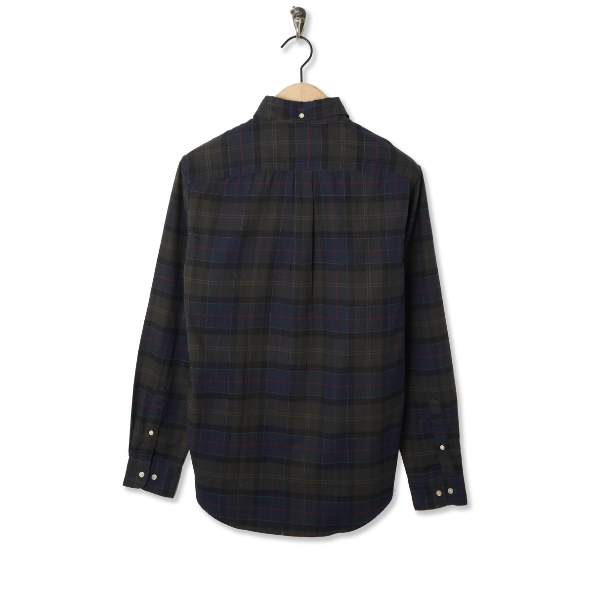 Barbour Kyeloch Tailored Tartan Shirt Shadow Classic Tartan - Back