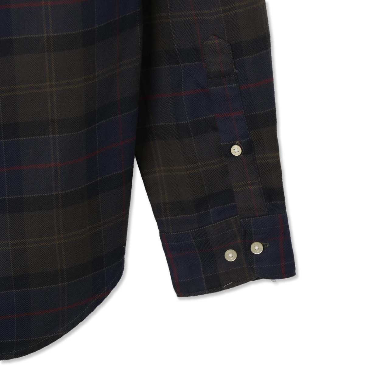 Barbour Kyeloch Tailored Tartan Shirt Shadow Classic Tartan - Detail 5