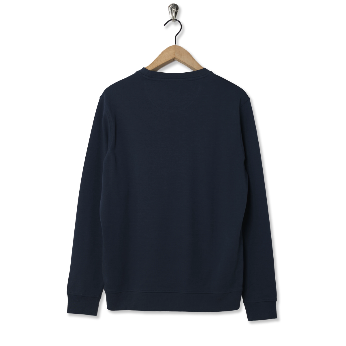 Barbour Lambeth Interlock Sweatshirt Navy - Back