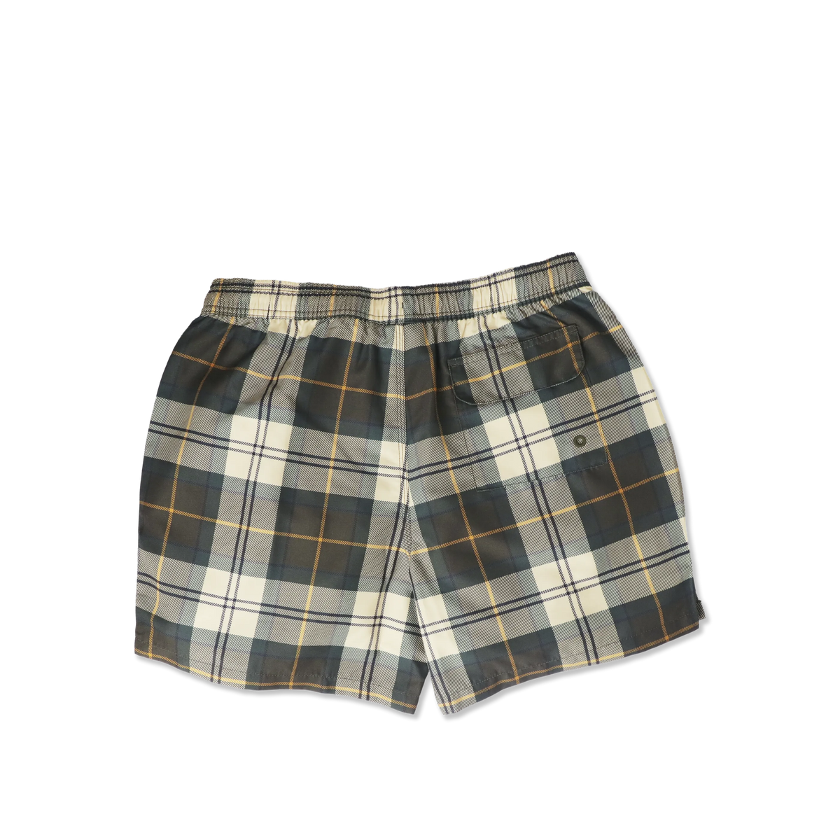 Barbour Staple Tartan Swim Short Ancient Tartan - Back