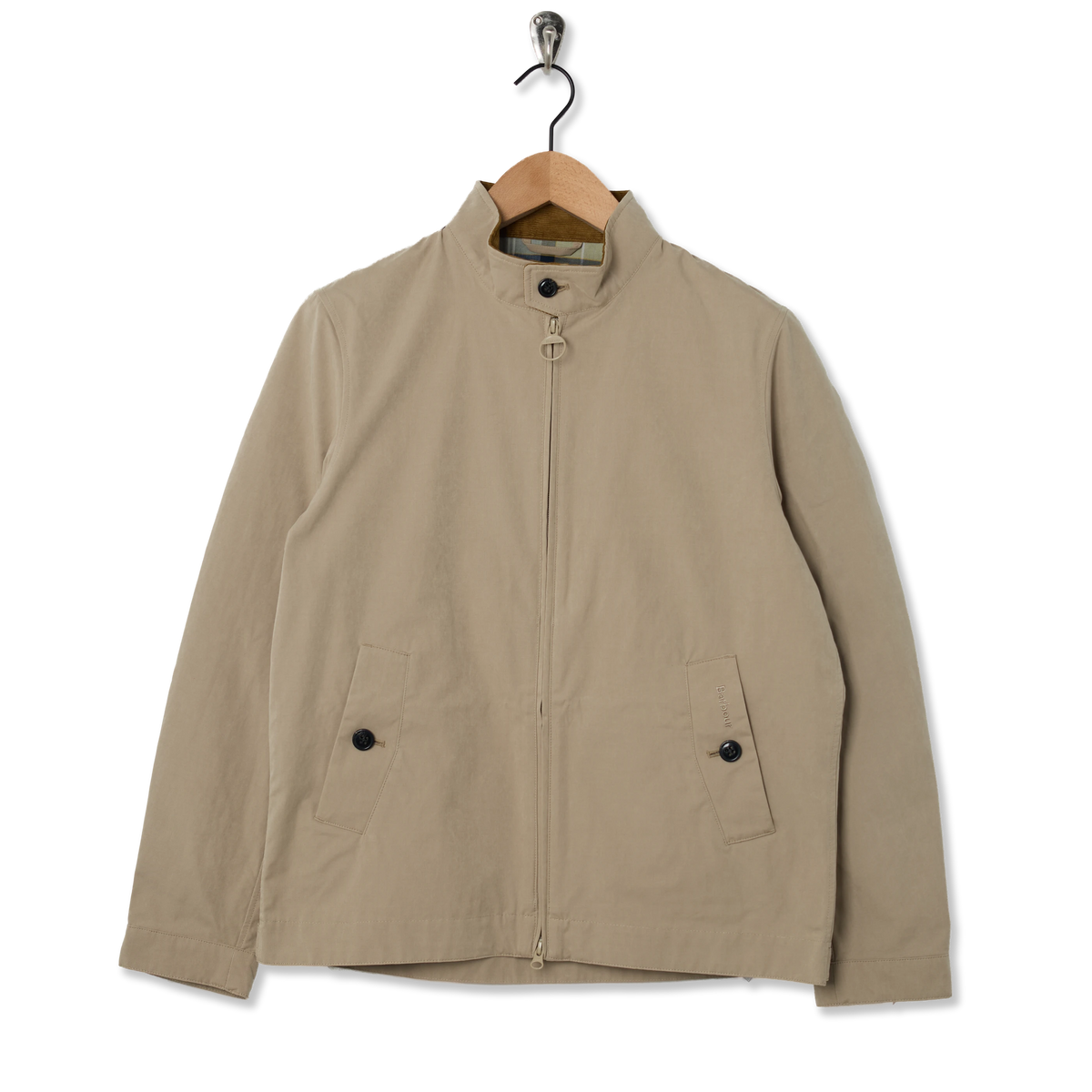 Barbour Tyneside Casual Jacket Washed Stone - Front