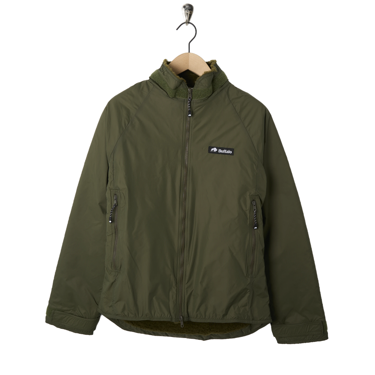 Buffalo Systems Belay Jacket Olive - Front