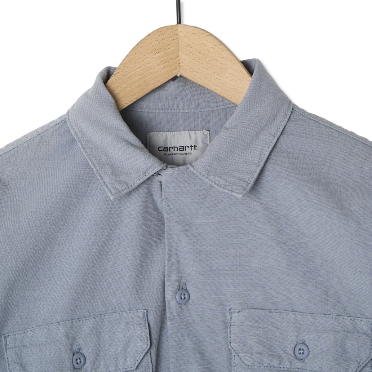 Carhartt WIP L/S Kelsey Shirt Mirror Garment Dyed - Detail 2