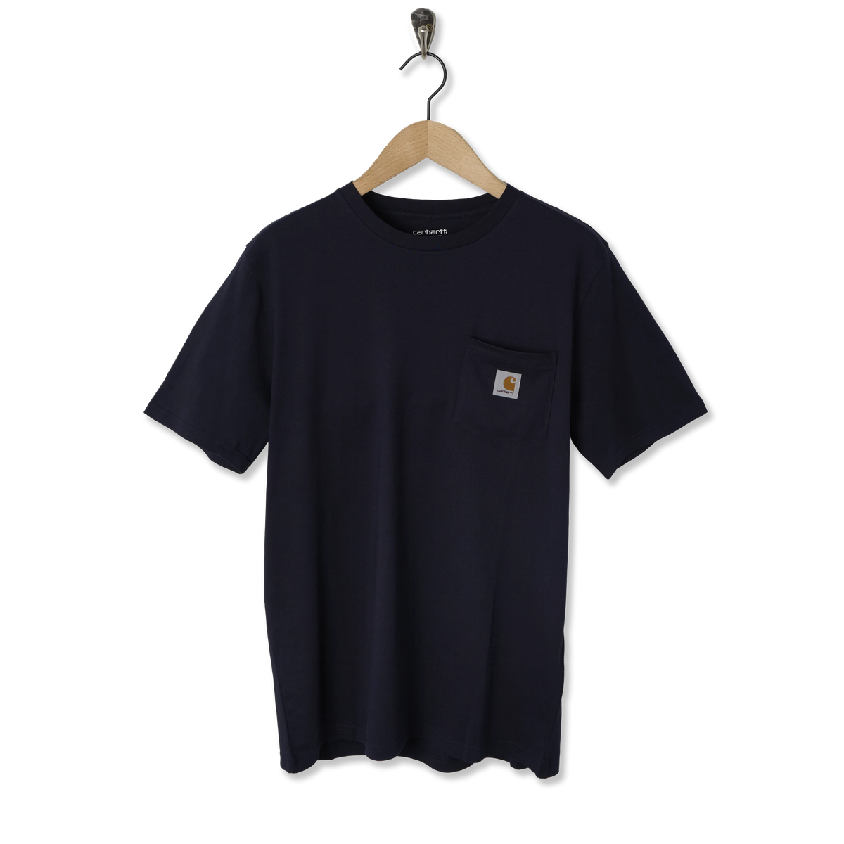 Carhartt WIP S/S Pocket T-Shirt Dark Navy - Front 2