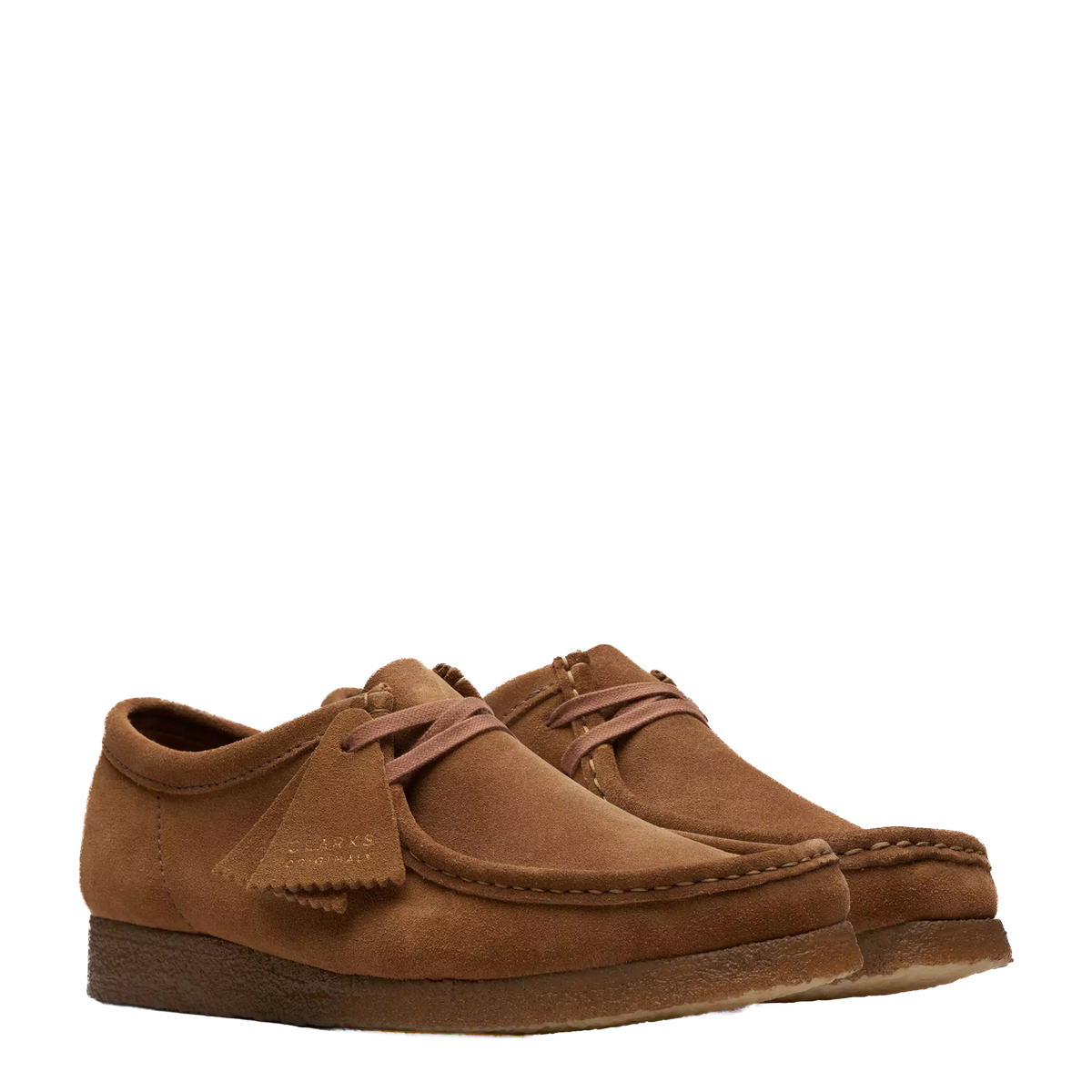 Clarks Originals Wallabee Shoes Cola Suede