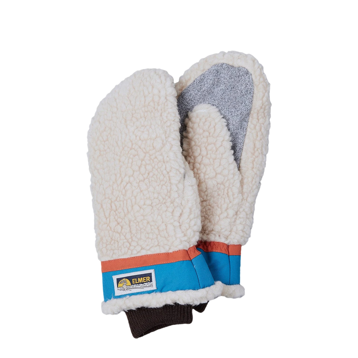 Elmer Gloves Wool Pile Mitten Beige / Blue