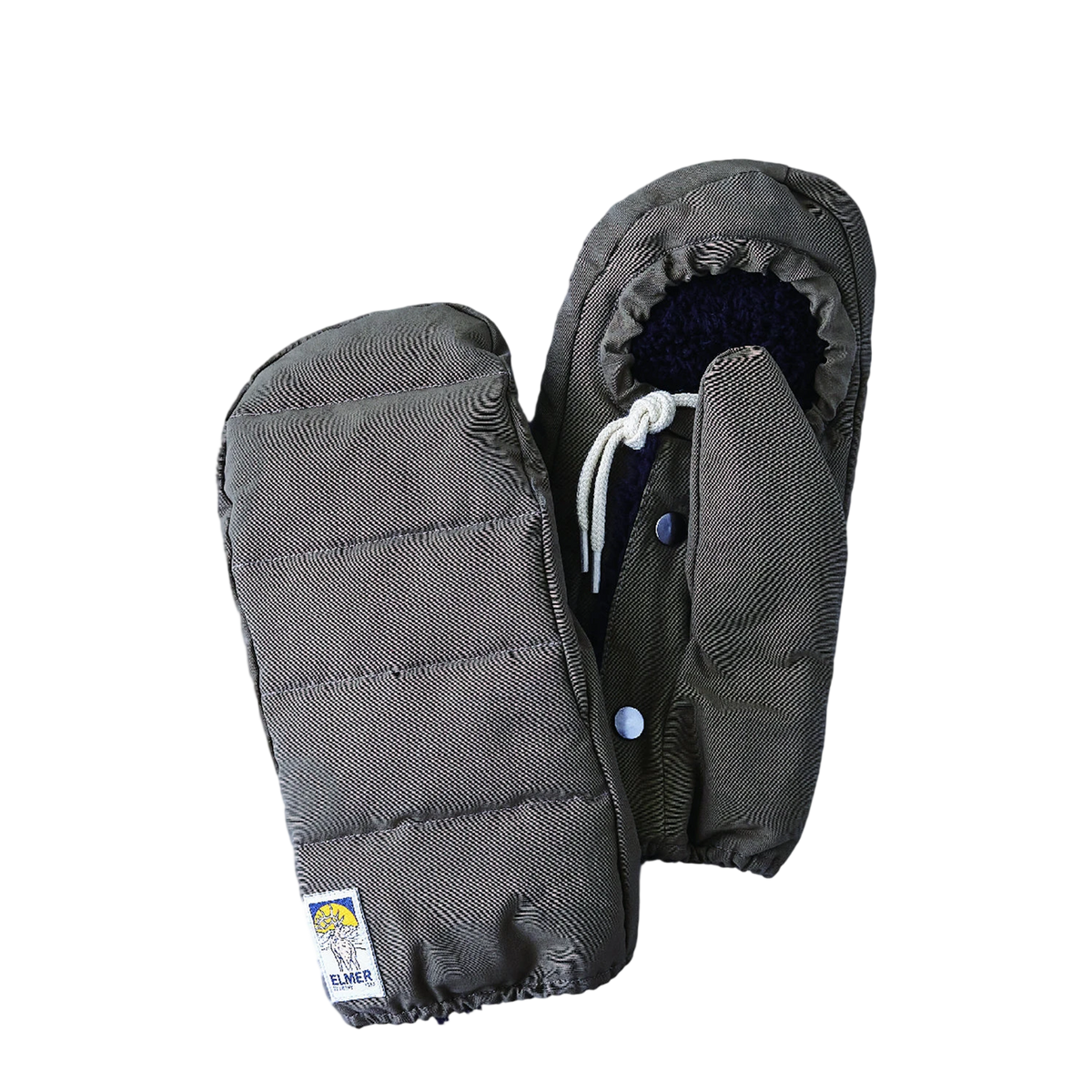 Elmer Gloves Cover Down Mitten Khaki