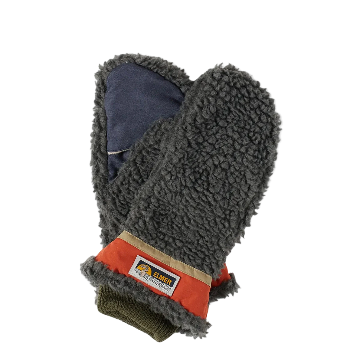 Elmer Gloves Wool Pile Mitten Khaki