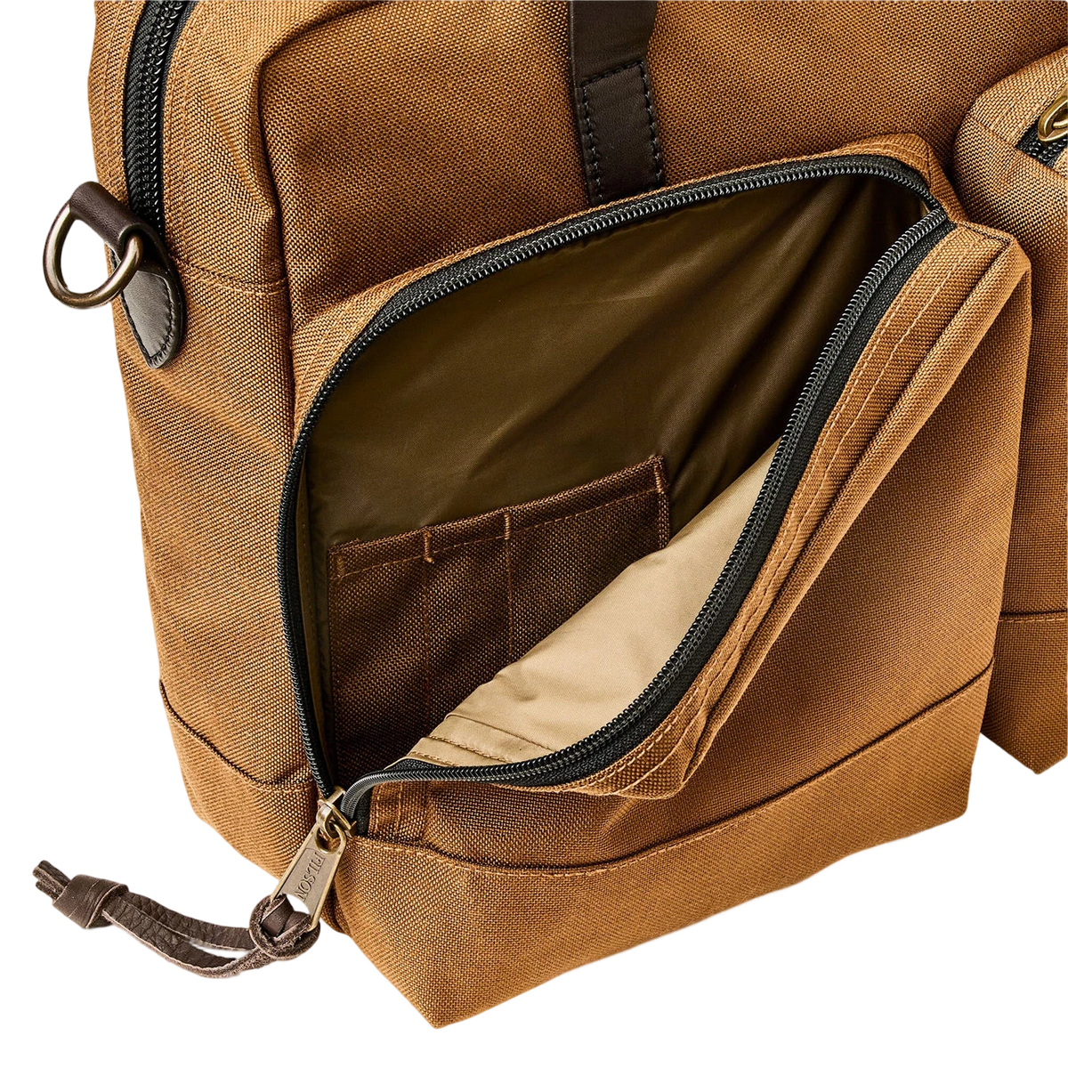 Filson Dryden Briefcase Whiskey - View 6