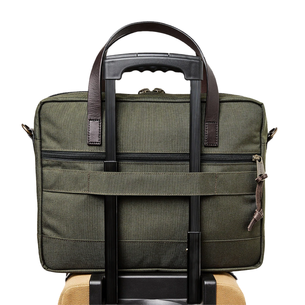 Filson Dryden Briefcase Otter Green - View 4