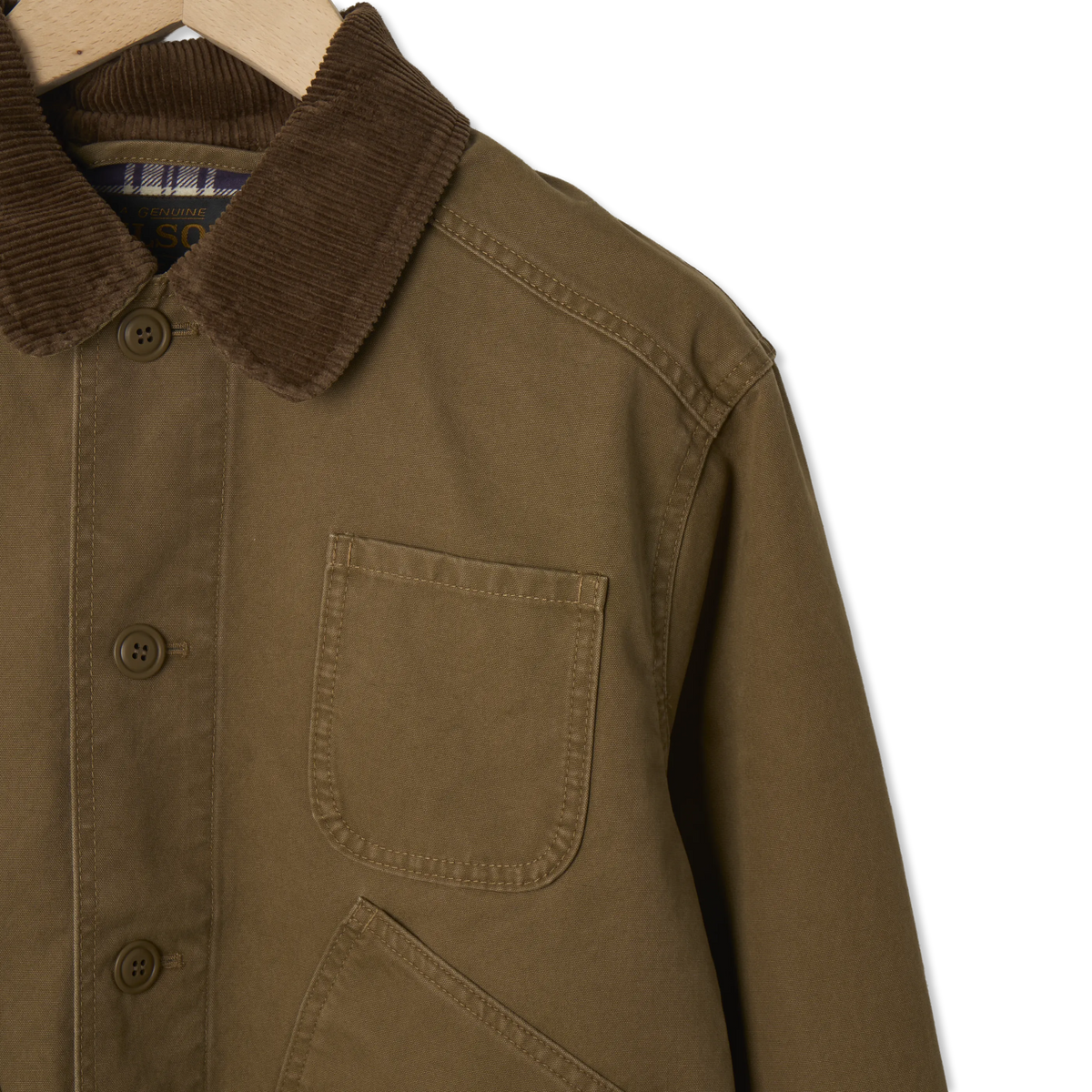 Filson Canvas Outfitter Jacket Kangaroo - Detail 4