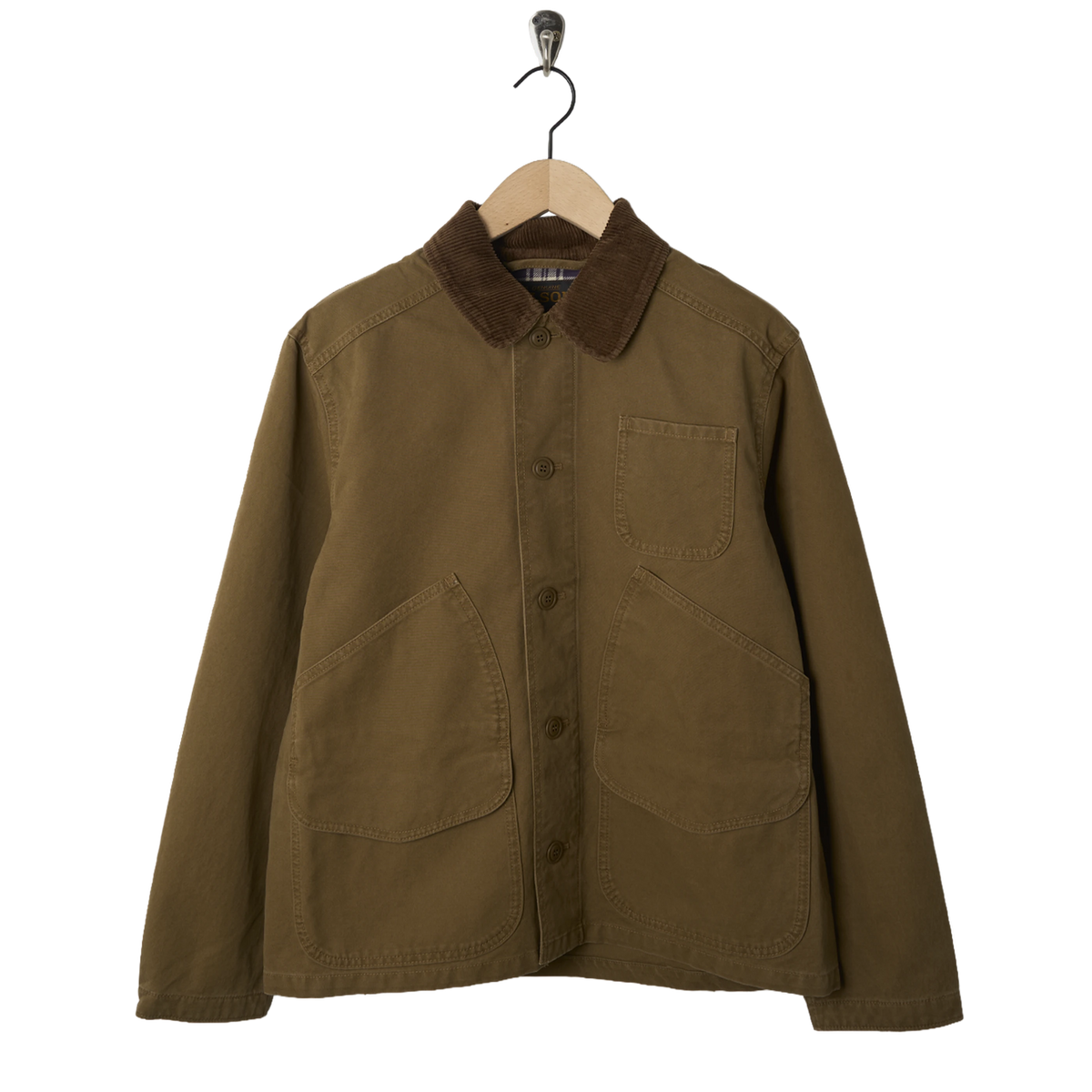 Filson Canvas Outfitter Jacket Kangaroo - Front