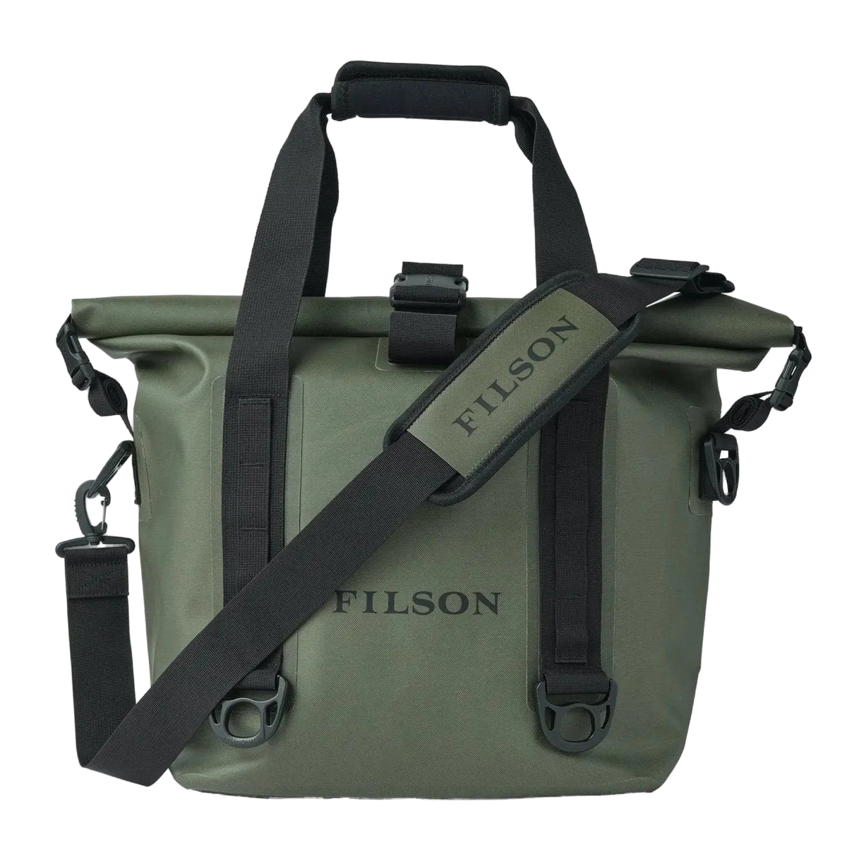 Filson Dry Roll-Top Tote Bag Green - View 1