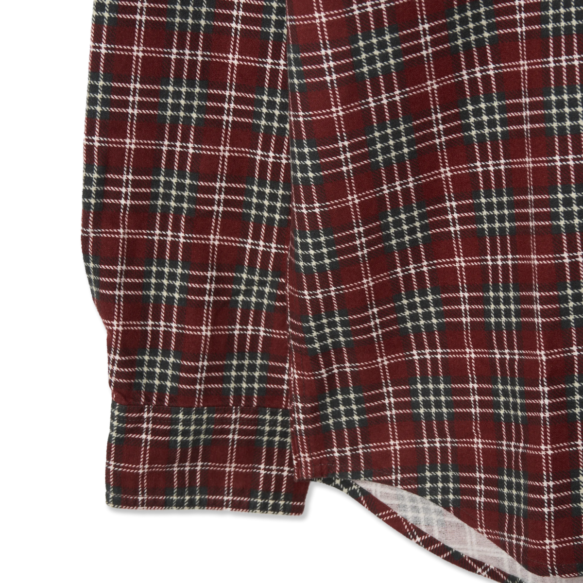 Filson Field Flannel Shirt Russet Red Plaid - Detail 2