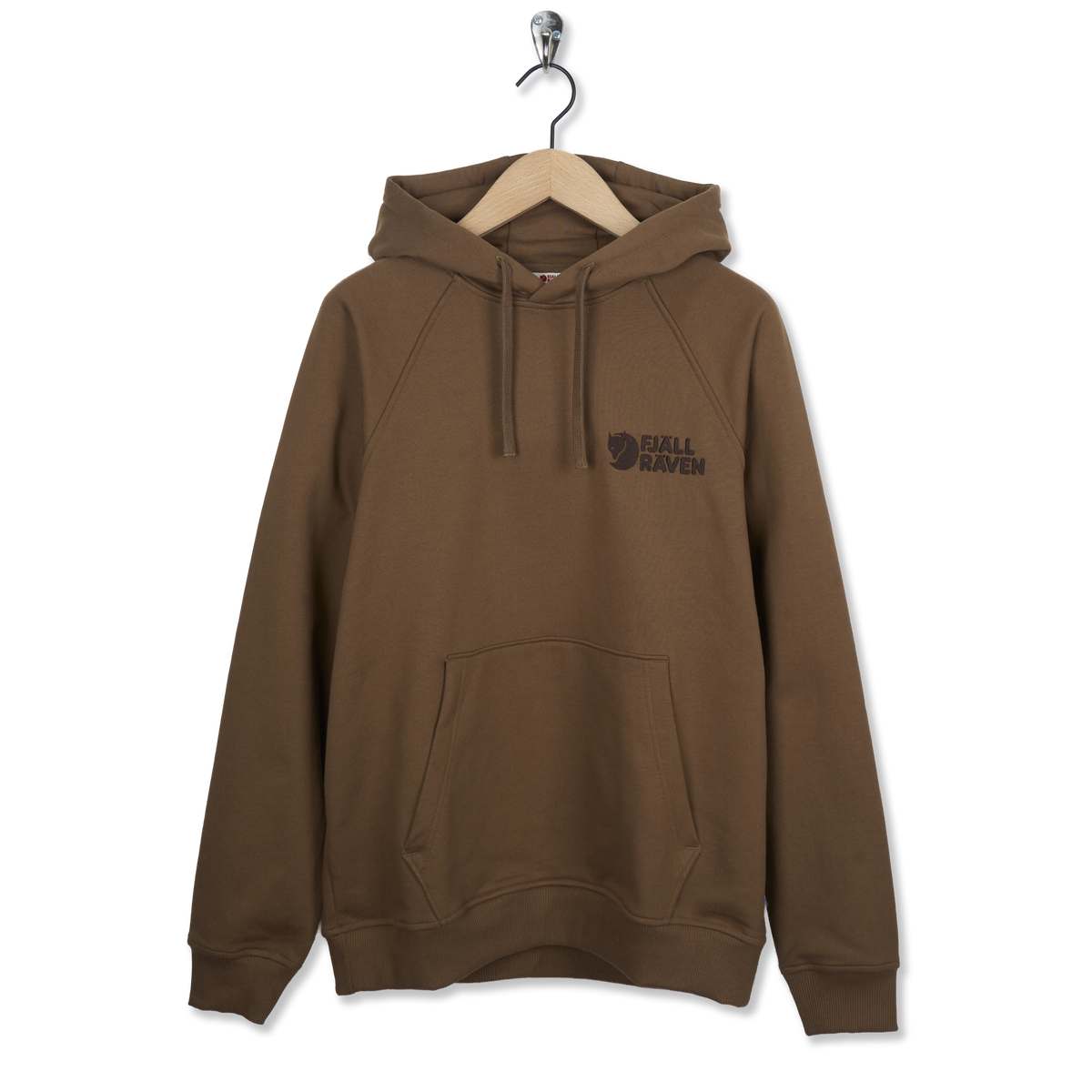 Fjallraven Classic Hoodie Wood Brown - Front