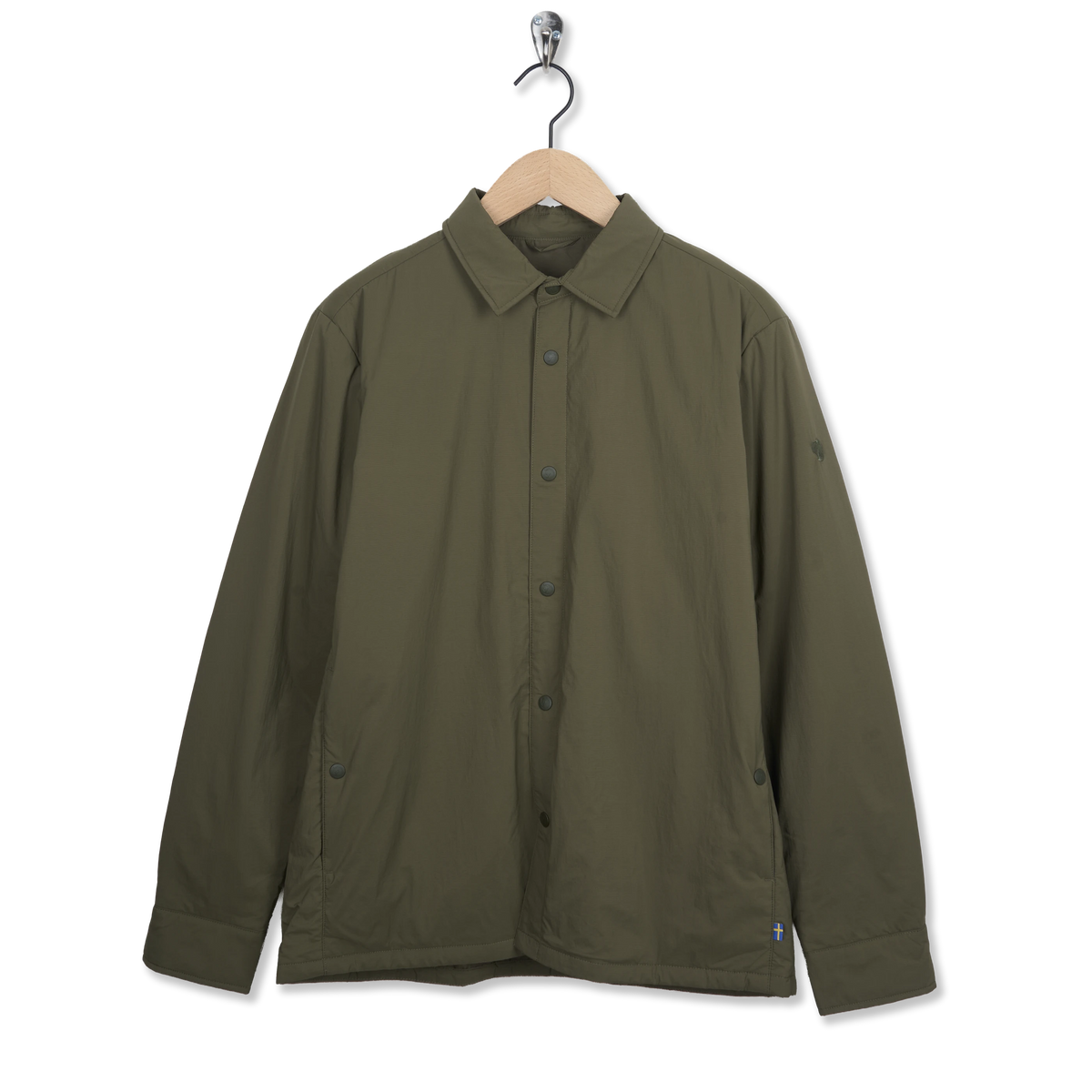 Fjallraven HC Insulated Shirt Jacket Laurel Green - Front