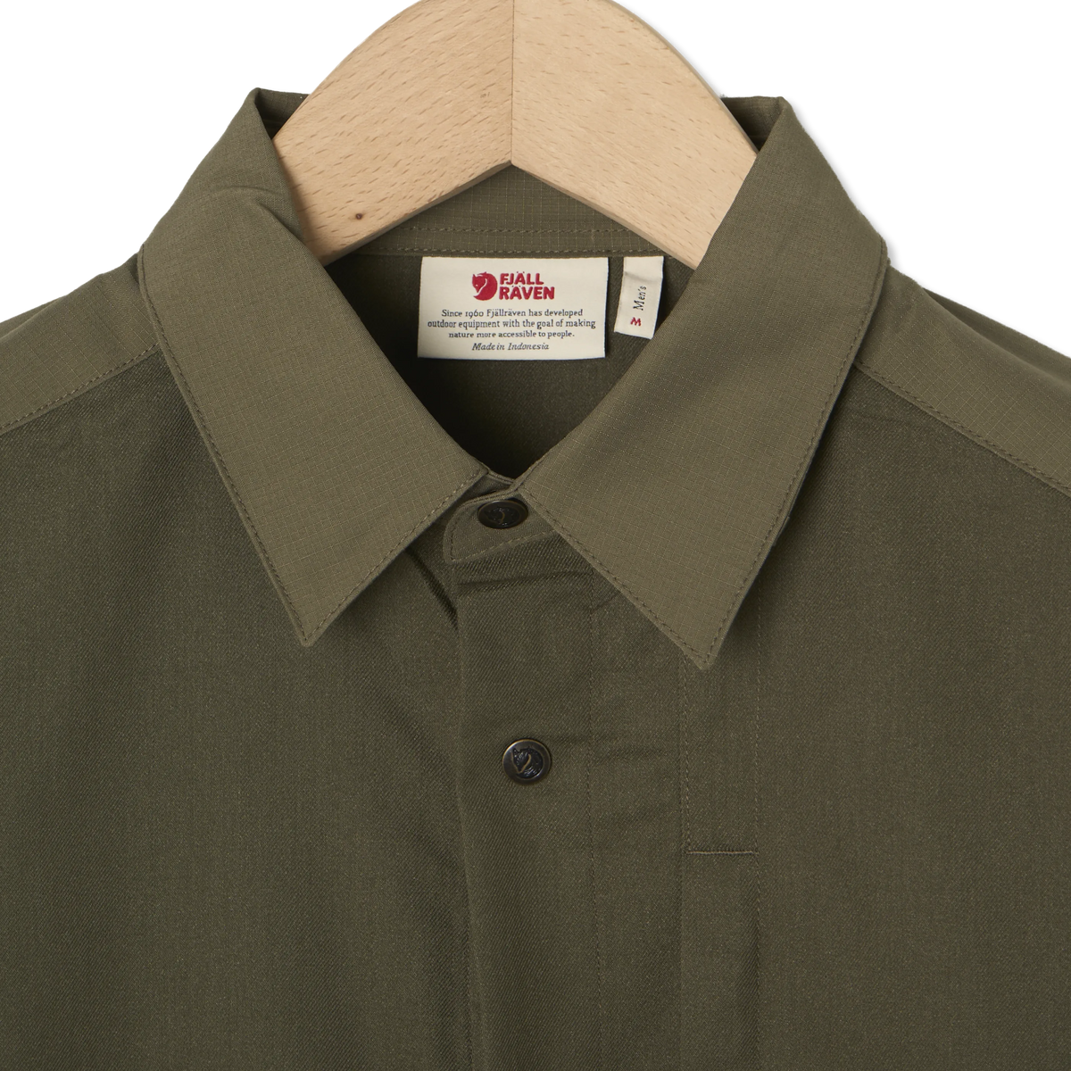 Fjallraven Keb Trekking Shirt LS Laurel Green - Detail 4
