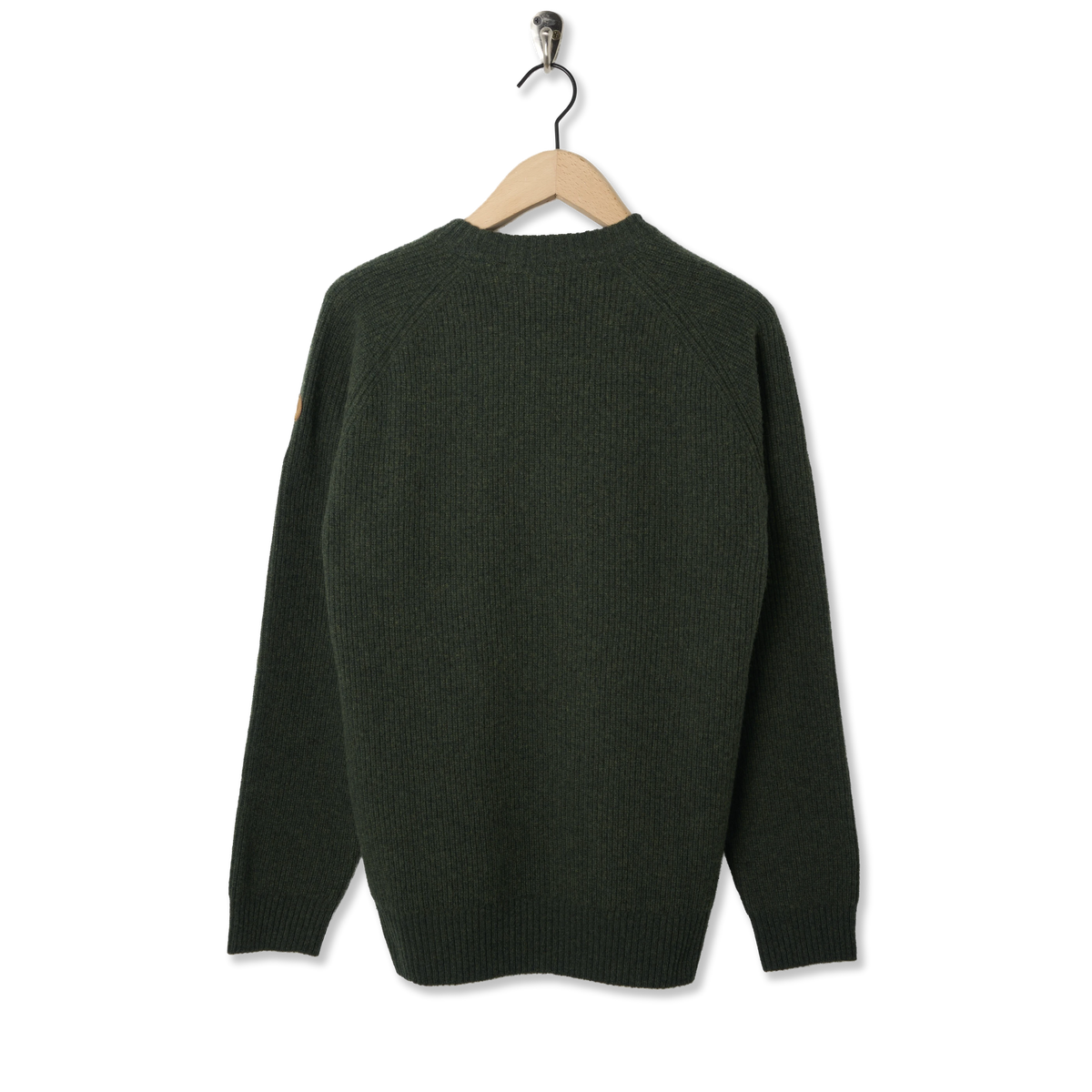 Fjallraven Ovik Rib Sweater Deep Forest - Back