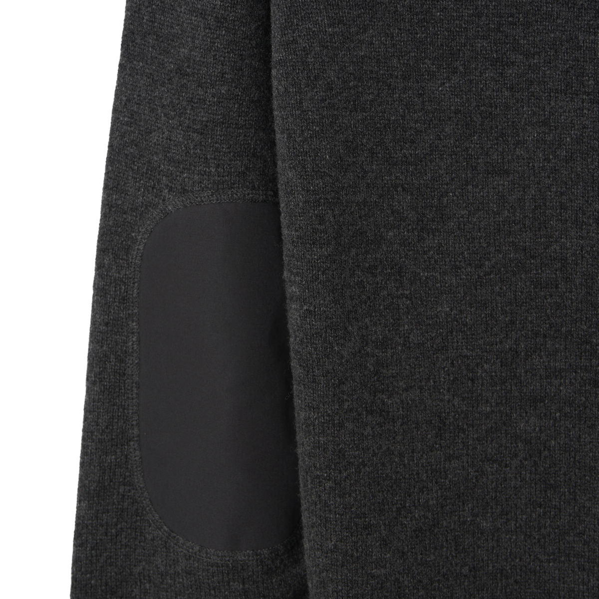 Fjallraven Ovik Round-neck Sweater Dark Grey - Detail 5