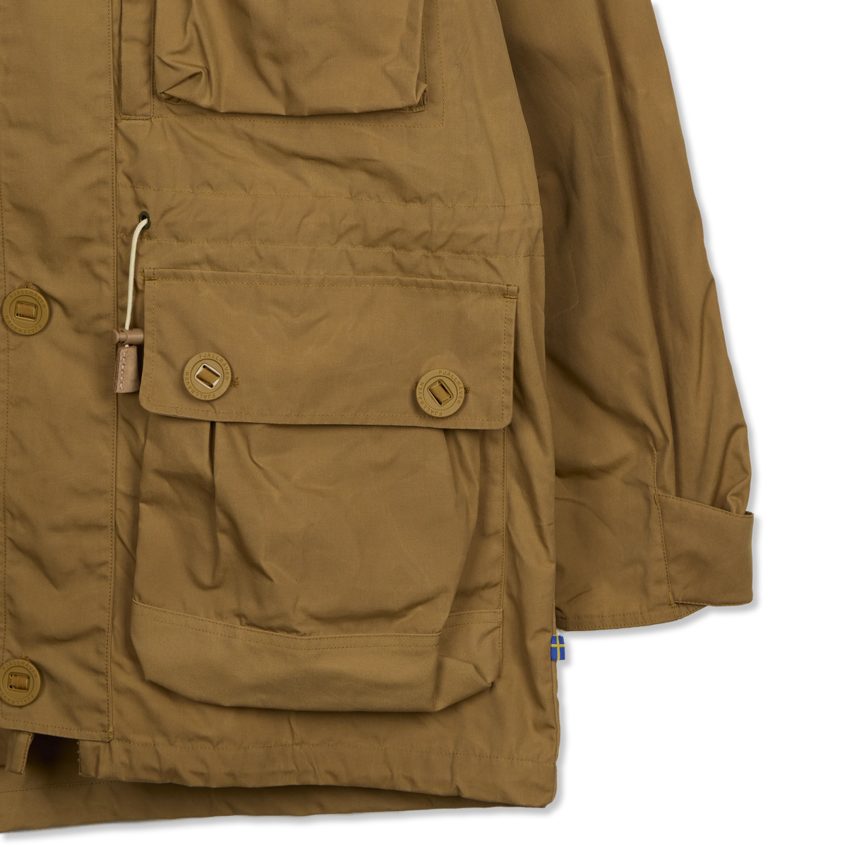Fjallraven Smock No. 1 Buckwheat Brown - Detail 2