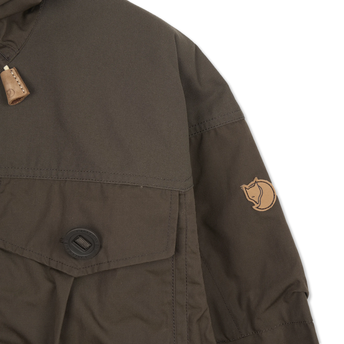 Fjallraven Smock No 1 Dark Olive - Detail 2