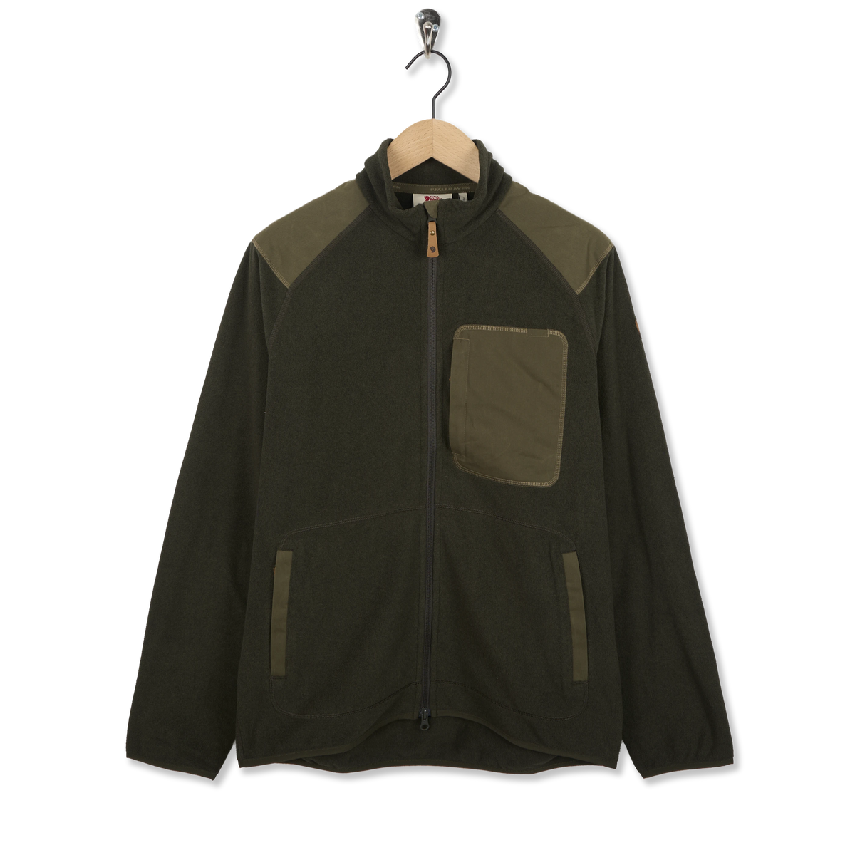 Fjallraven Varmland Fleece Jacket Laurel Green - Front