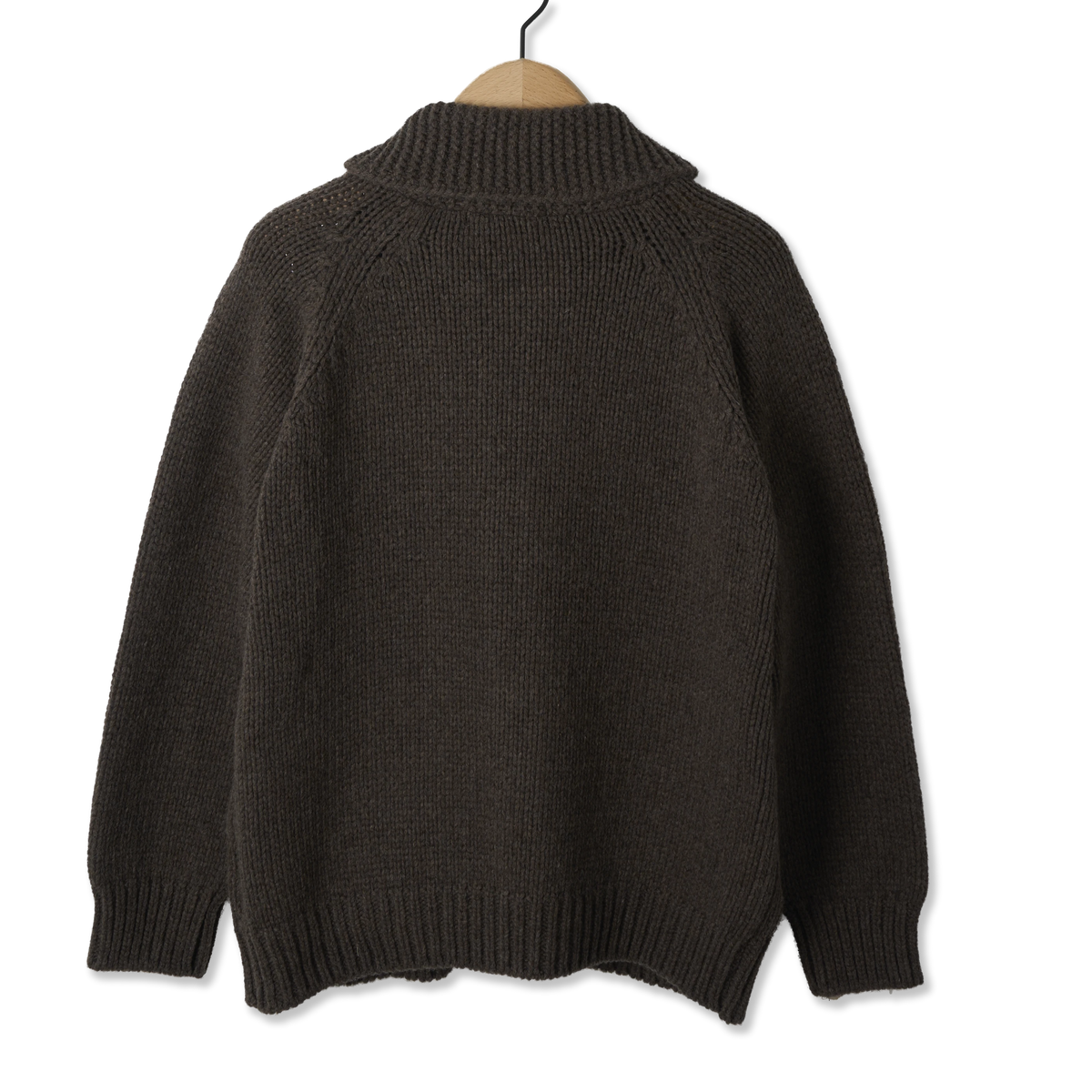 Frizmworks Heavy Cowichan Zipup Cardigan Sephia - Detail 1