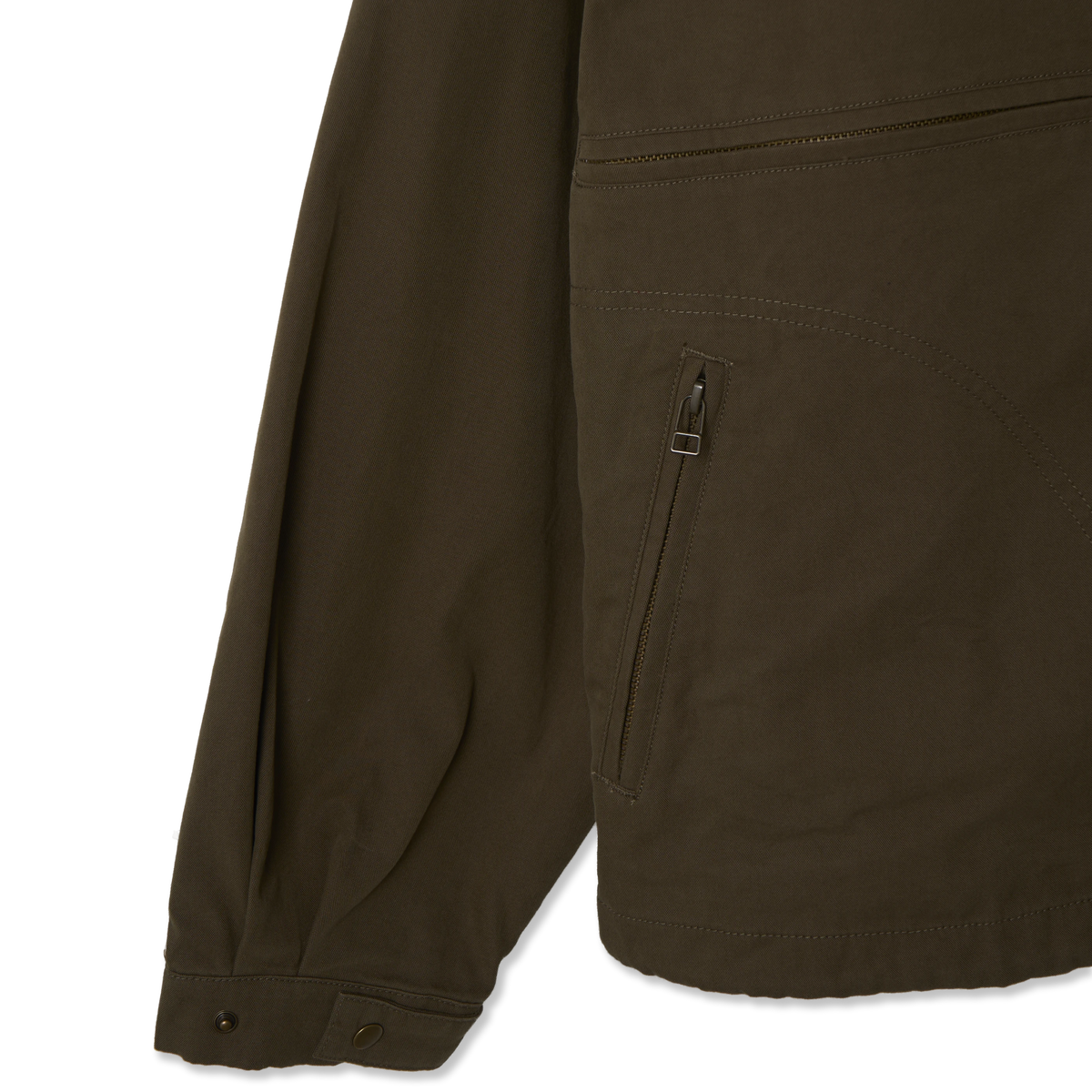 Frizmworks Sailing Hooded Parka Olive - Detail 3
