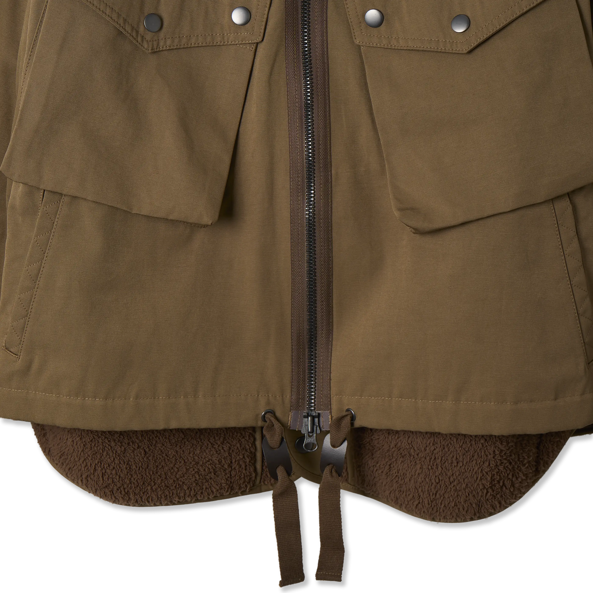 Frizmworks Smock Hooded Parka Tan - Detail 3