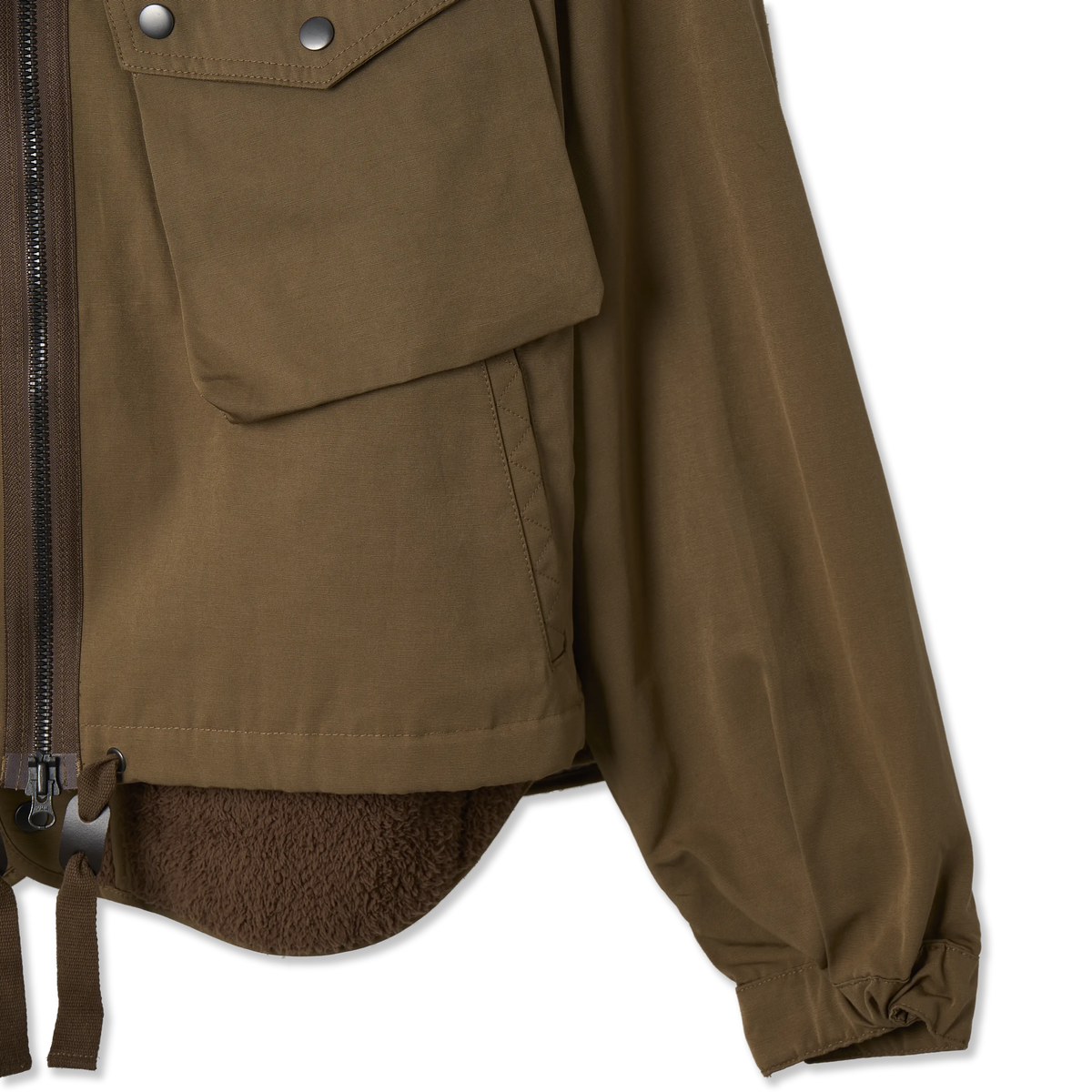 Frizmworks Smock Hooded Parka Tan - Detail 5