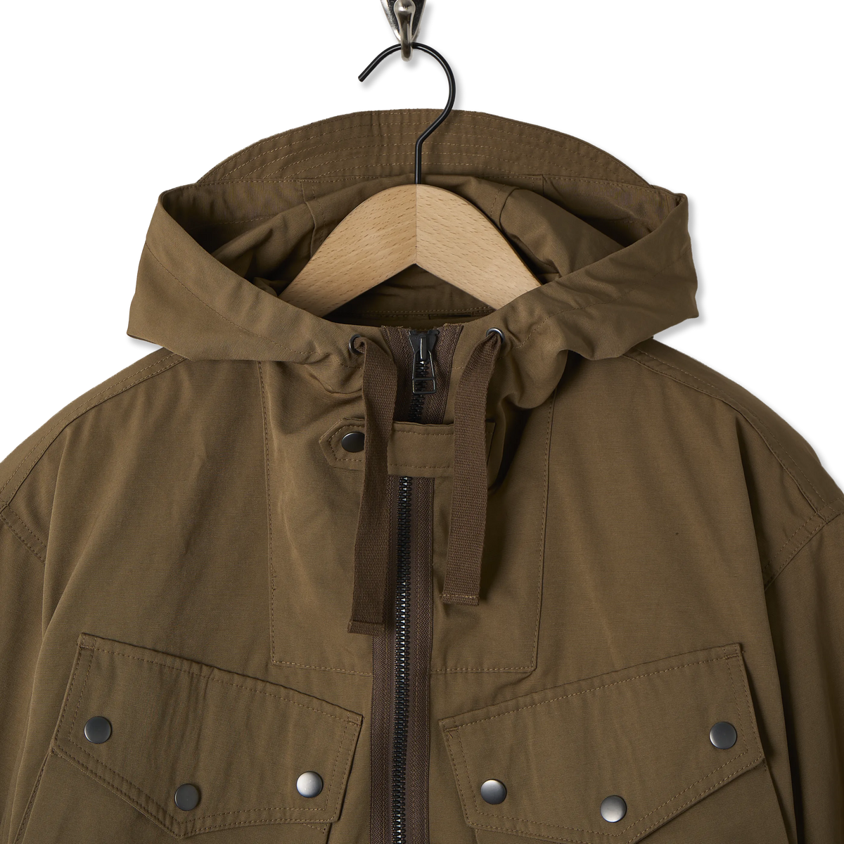 Frizmworks Smock Hooded Parka Tan - Detail 6