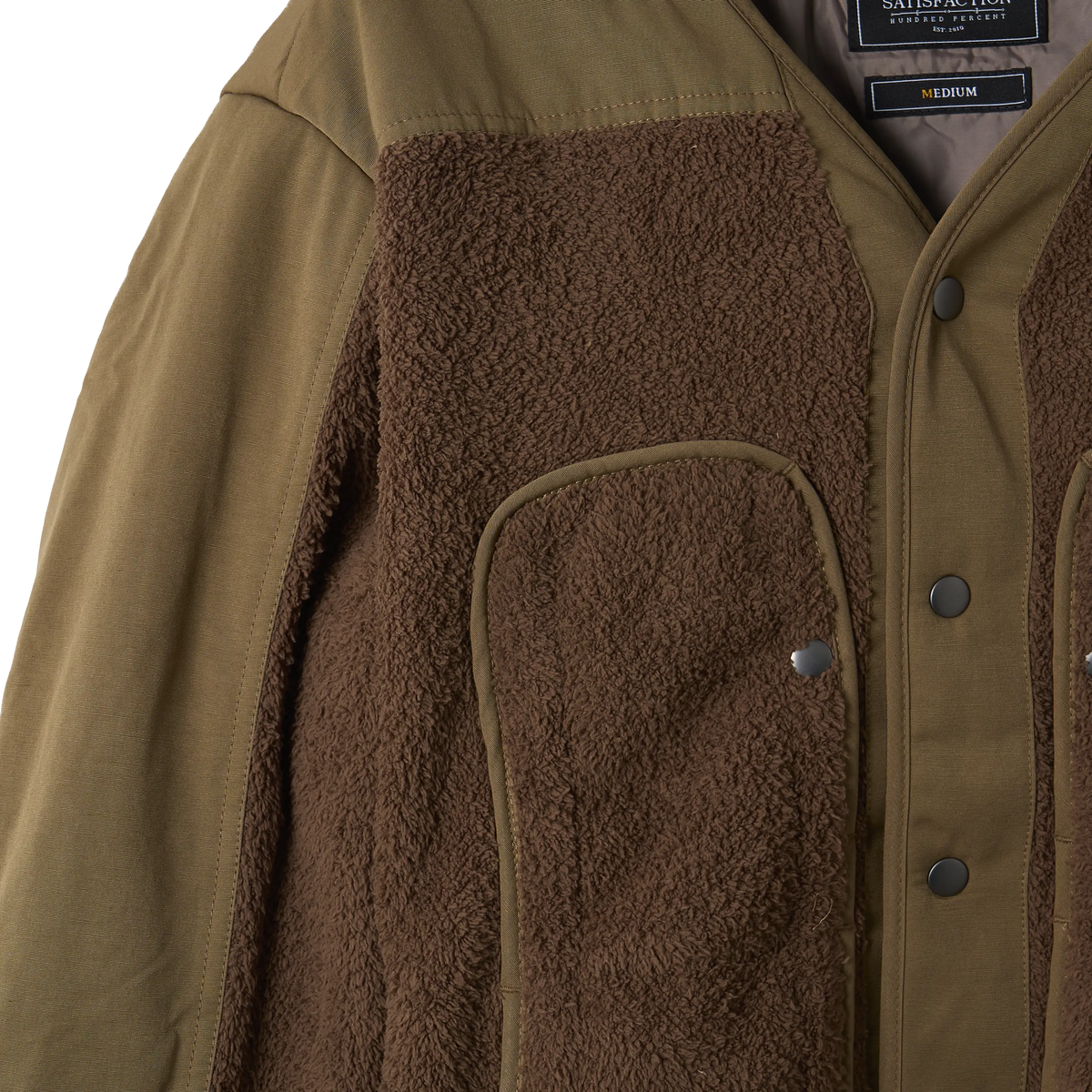 Frizmworks Smock Hooded Parka Tan - Detail 7