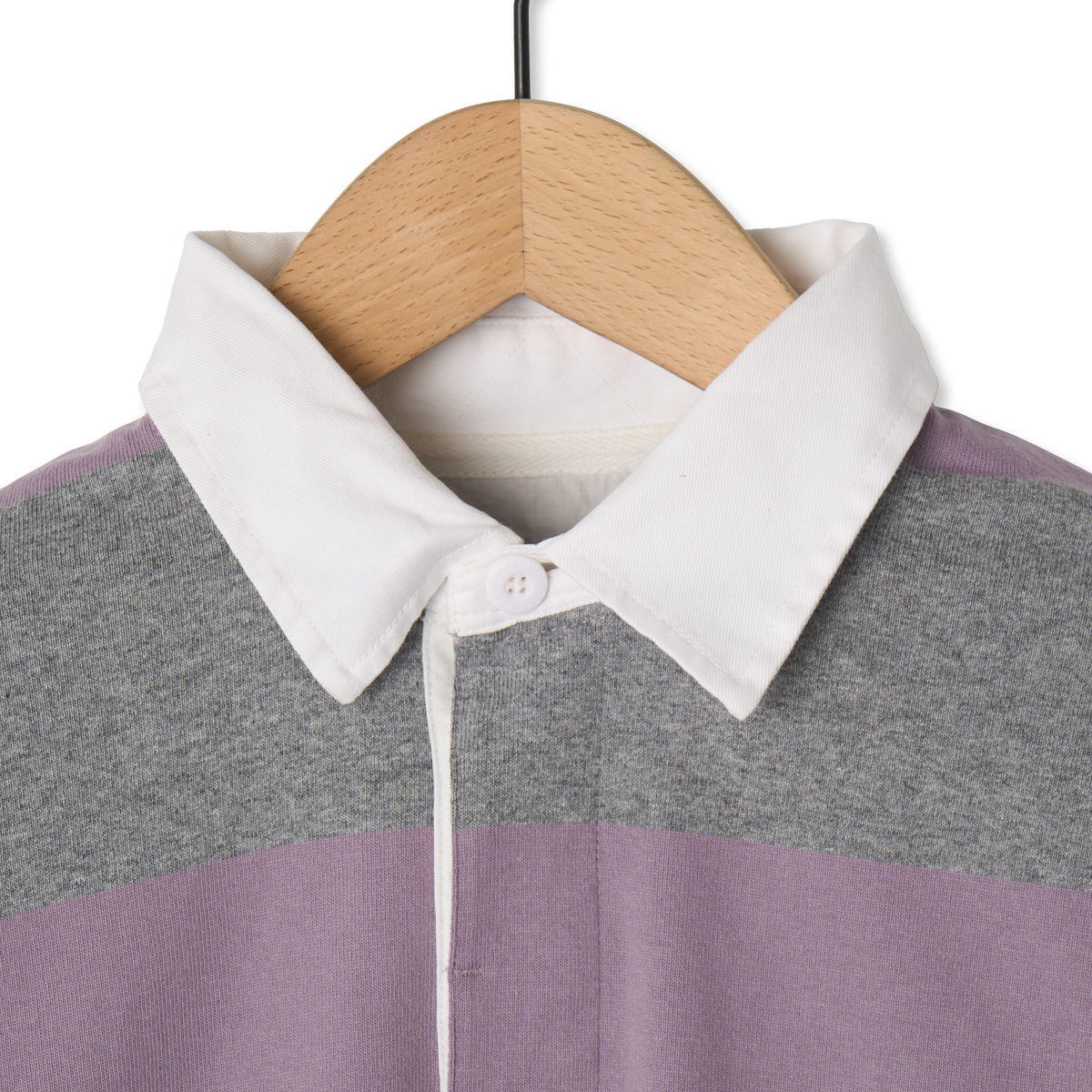 Gramicci Langdon Rugby Shirt L/S Heather / Purple