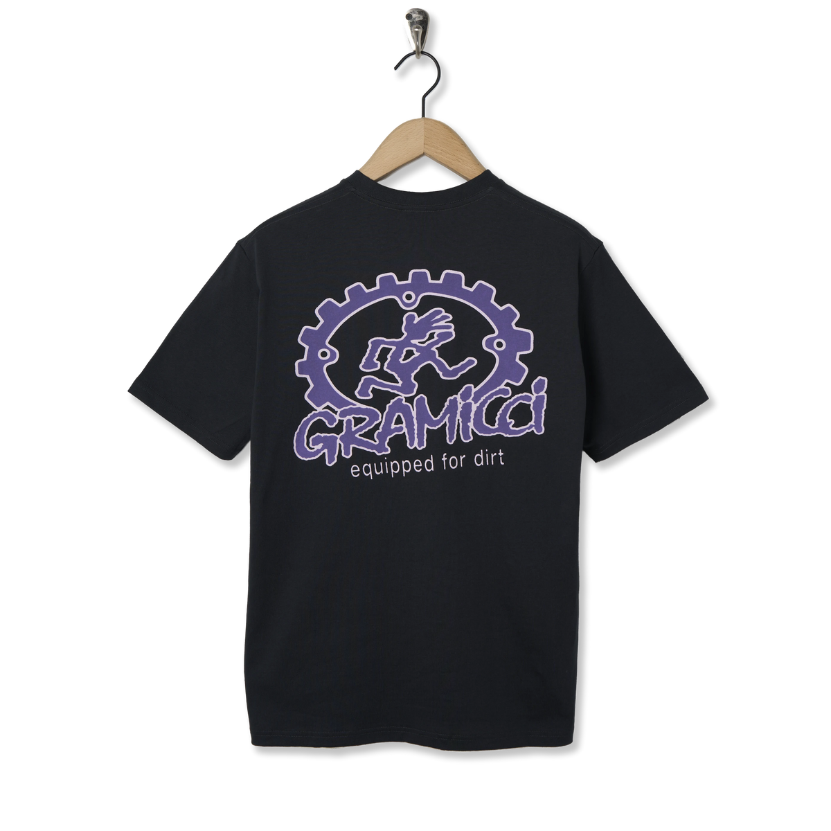 Gramicci Equipped For Dirt Tee Vintage Black - Back