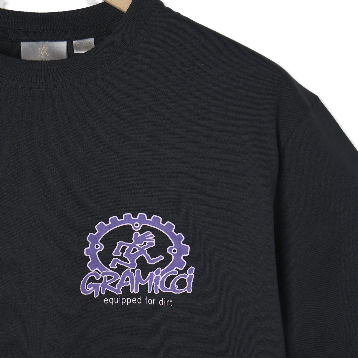Gramicci Equipped For Dirt Tee Vintage Black - Detail 2