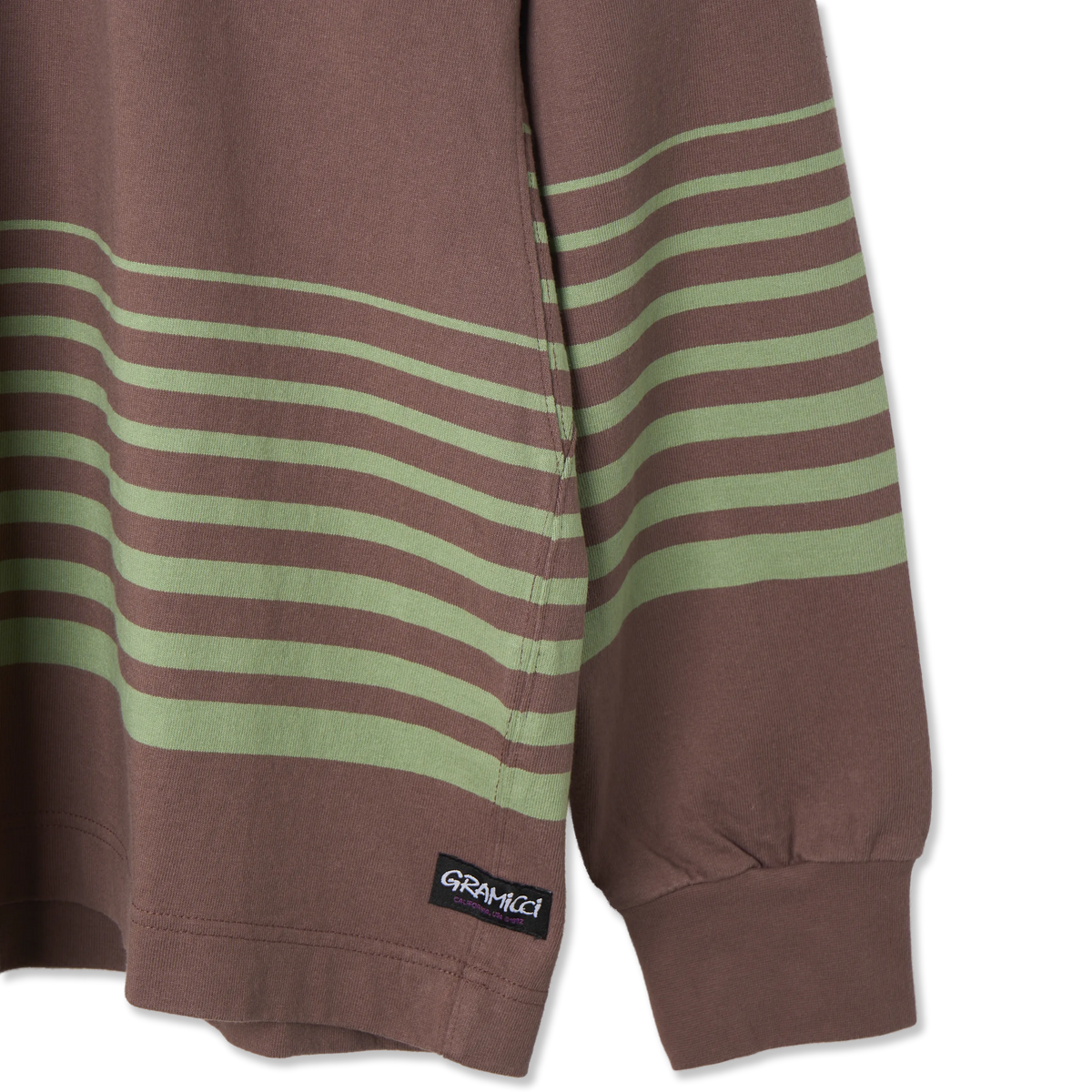 Gramicci Langdon Rugby Shirt Peppercorn - Detail 2