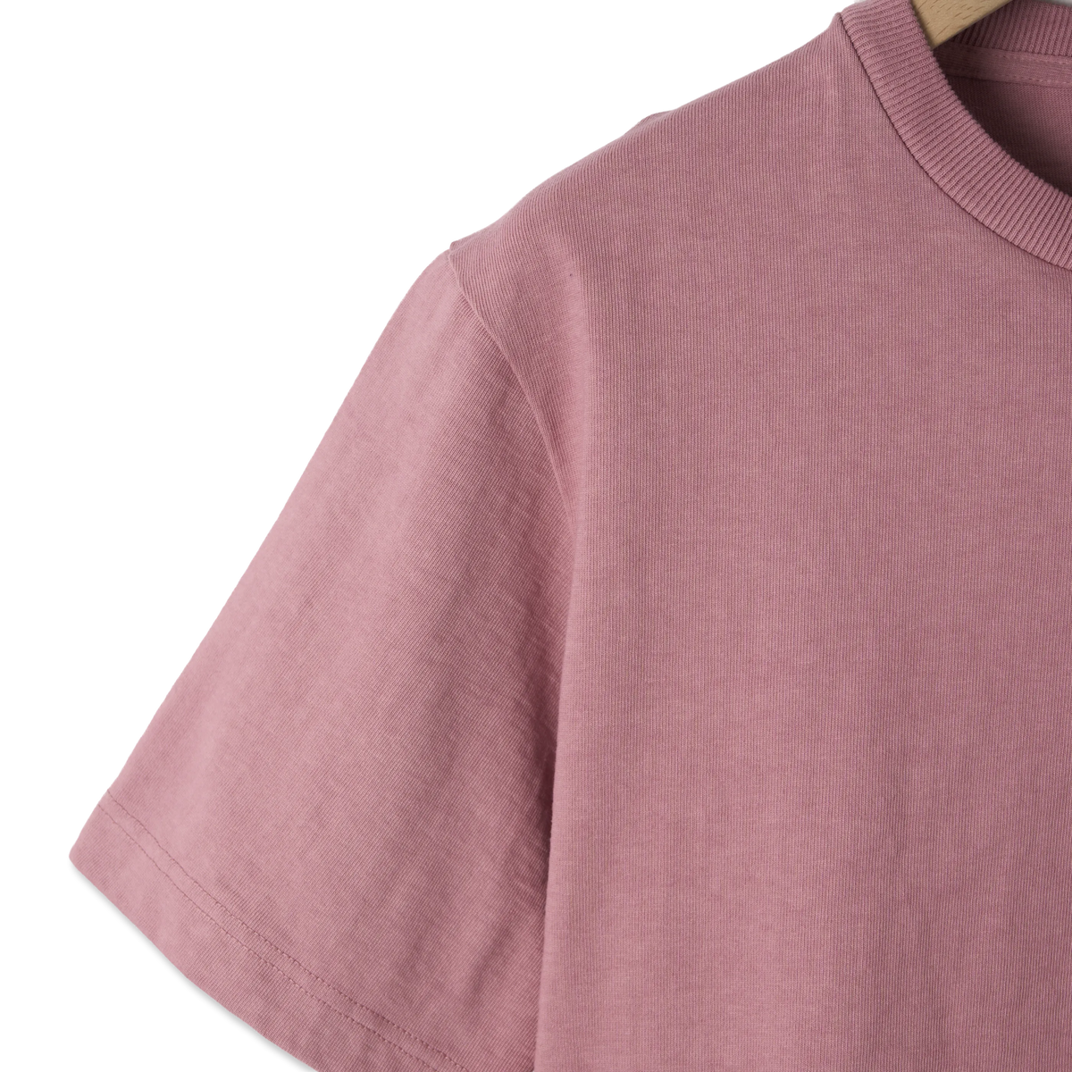 Jackman Dotsume T-Shirt Old Raspberry - Detail 2