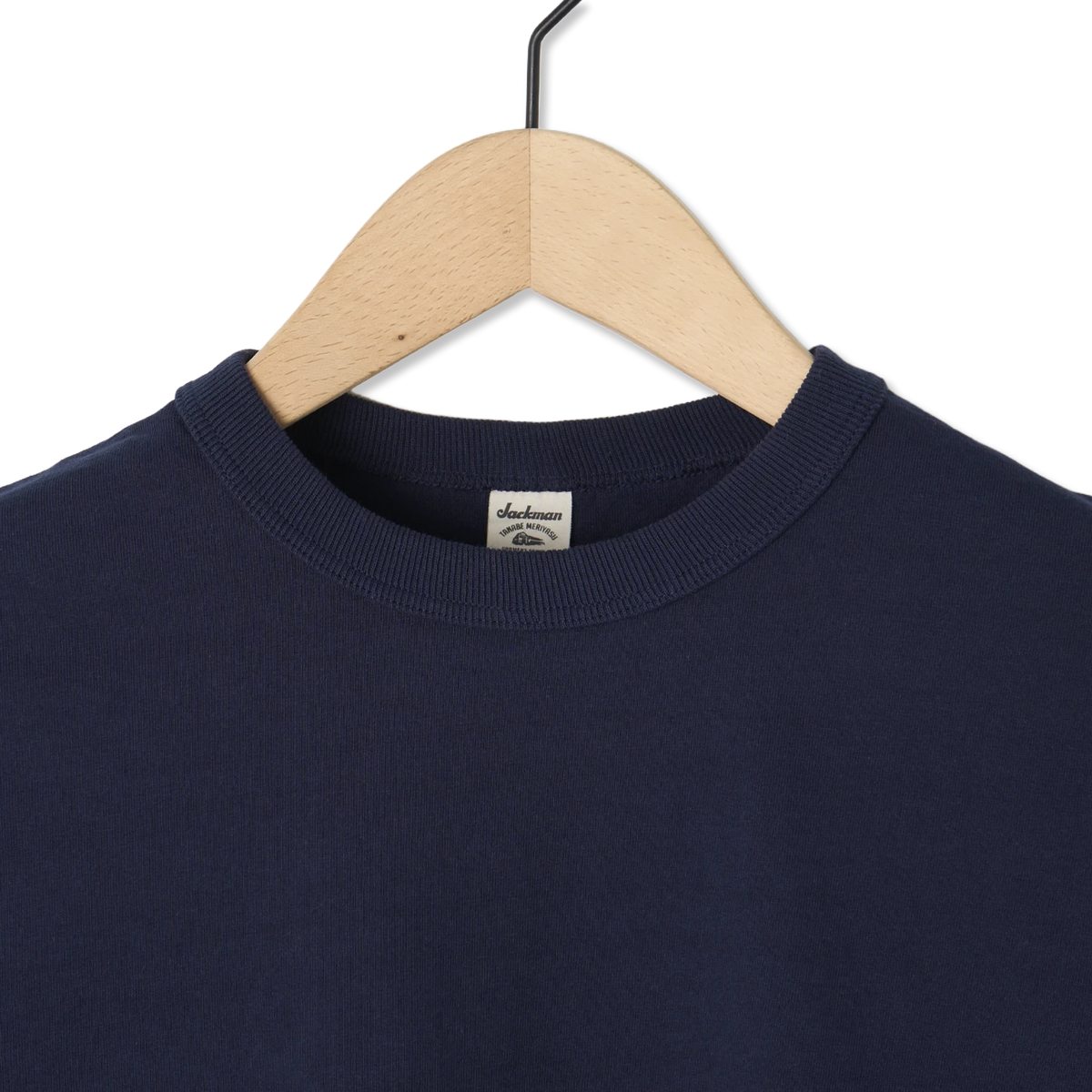 Jackman Lead-Off T-Shirt Navy - Detail 2